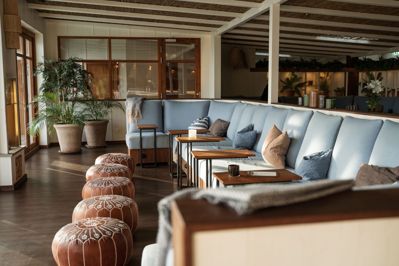 Loungen på Honulele Spa på The Lodge